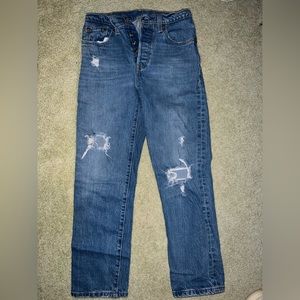 Size 25 levi mom jean